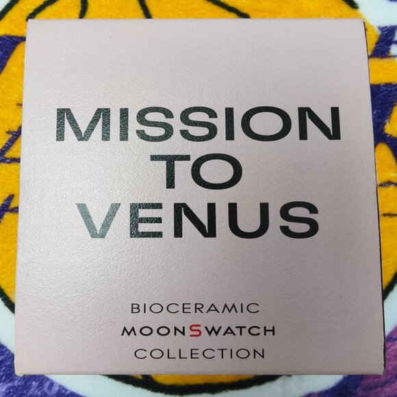 NWT Swatch X Omega Moonswatch Mission To The Venus Watch - Picture 4 of 4